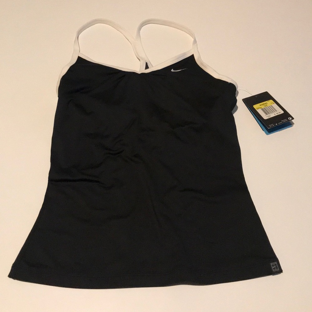 Nike Black DriFit Tennis tank top Size S